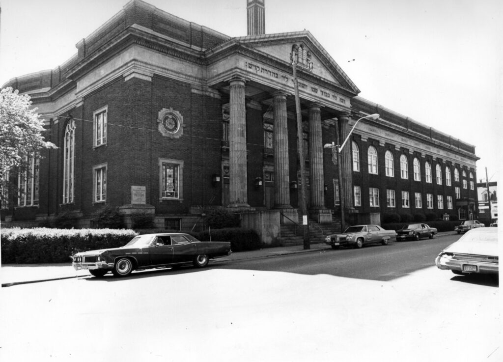 Black and white photo of Cory in June 1975 / The Michael Schwartz Library at Cleveland State University