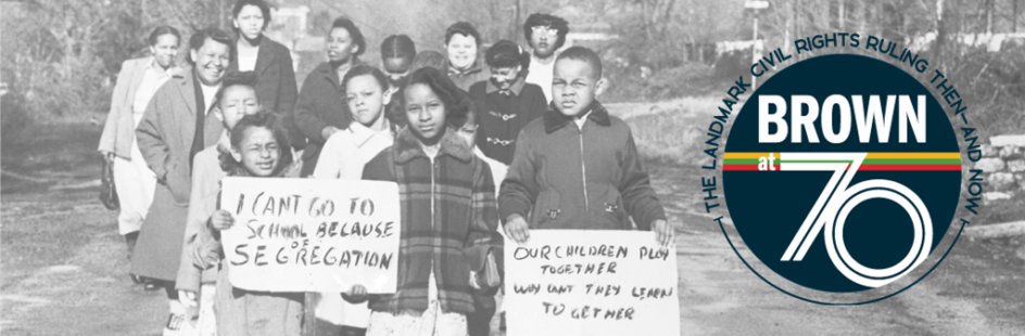 Brown at 70 Lincoln School Marchers