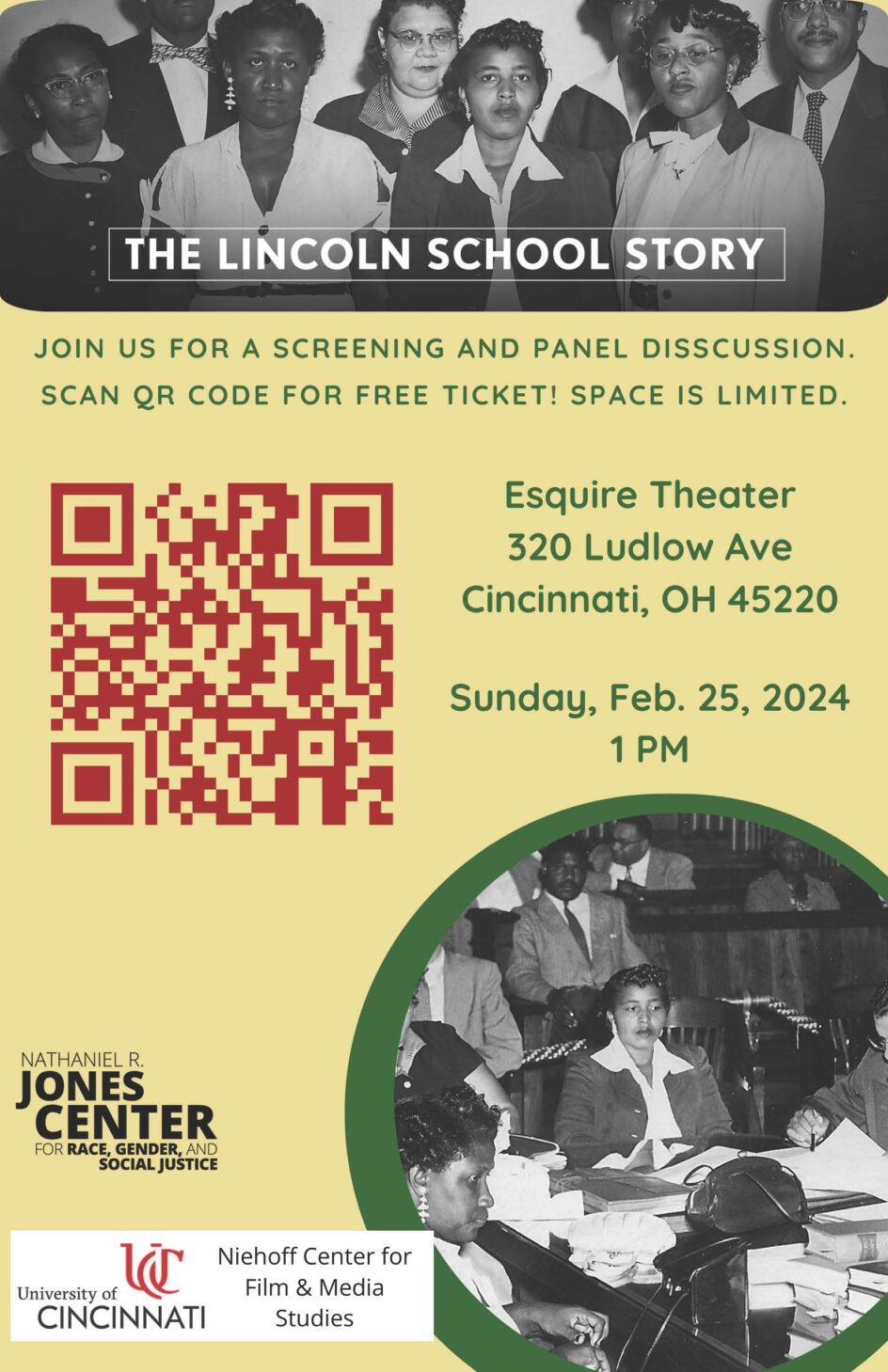 Lincoln School Story Documentary Screening