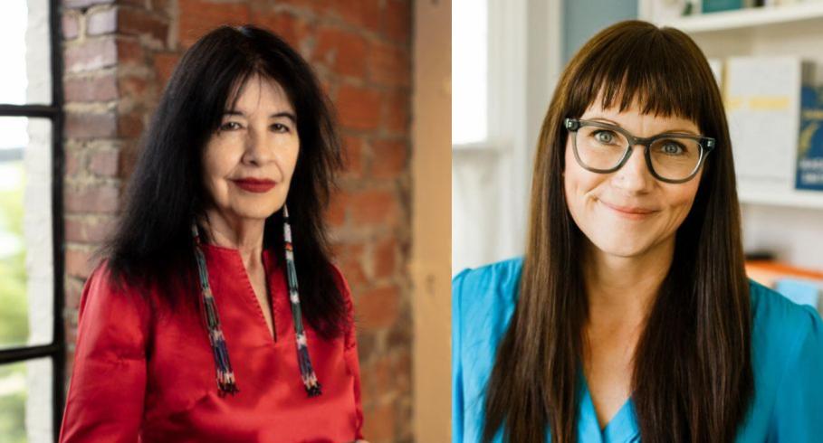 Joy Harjo and Maggie Smith